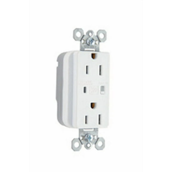 Fyna -Pt5262-Wsp Plugtail® Extra Heavy-Duty Surge Protective Duplex Receptacle, White