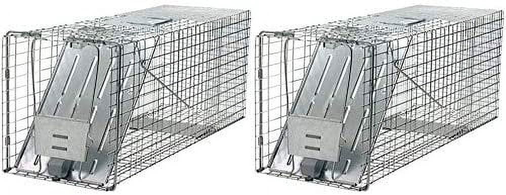 Havahart 1079 Live Animal Cage Trap - For Raccoons, Cats, Groundhogs & More