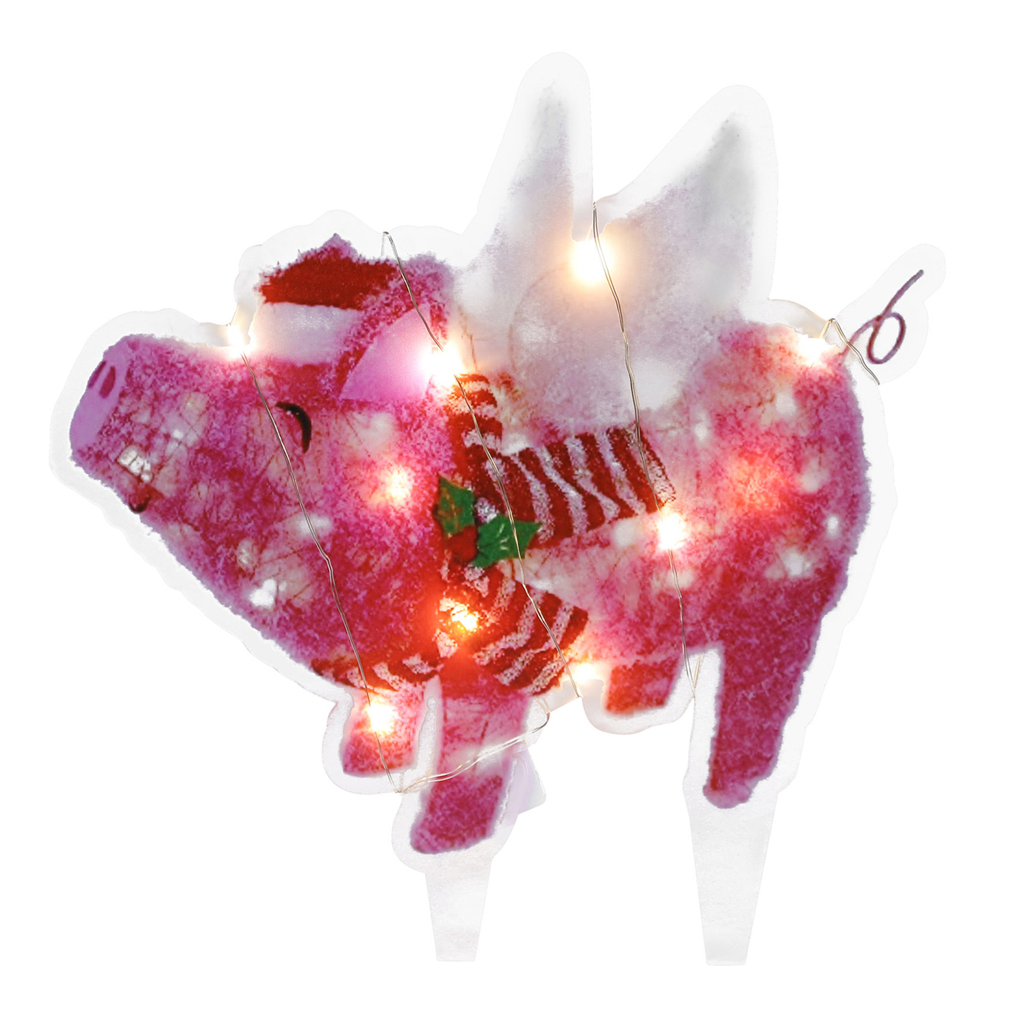 Flying Pig Christmas Decoration 