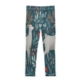 thumbnail image 2 of Girl's Legging Full-Length Colorful Print Tights For Dance Gym Everyday Wear Deer Standing in The Plants, 2 of 8