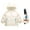 11White, variant on Hicidod Toddler Puffer Jackets Hooded Long Sleeve Zipper Winter Warm Down Coats Windproof Waterproof Thicken Infant Jacket