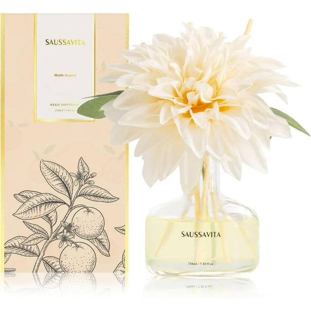 Flower Reed Diffusers for Days Bathroom Diffuser Rose Scent Room Scent Diffuser with Sticks ml Perfect for Bathroom Decor Home Decor Living Room Decor