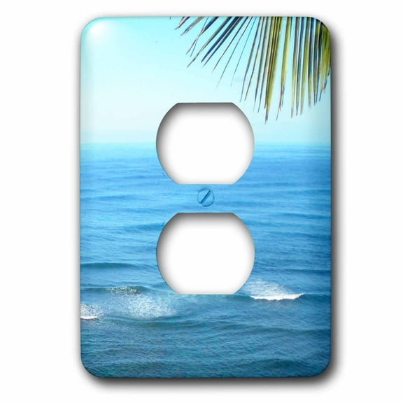 3dRose, Hawaii Sea, 2 plug outlet cover