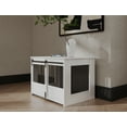 thumbnail image 4 of New Age Pet ECOFLEX® Barn Door Dog Crate & End Table, Indoor Furniture Style Kennel, 4 of 13