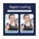 thumbnail image 4 of Vendajes refrescantes para el cuello, productos refrescantes reutilizables para el cuerpo, para uso en exteriores e interiores, Relie Blue, 4 of 5