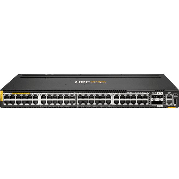 HPE Aruba Networking 6300L 48-port Smart Rate 100M/1G/2.5G/5G CL8 2-port SFP56 50G 2-port SFP28 25G L2 Switch | S3L76A