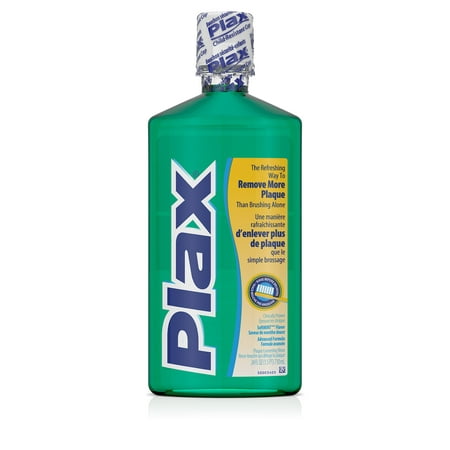 (2 pack) Plax Advanced Formula Plaque Lossening Rinse, Soft Mint, 24 Fl. (Best Fluoride Rinse For Adults)