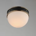 thumbnail image 3 of 12419SWBKWBR-Maxim Lighting-Duke - 1 Light Flush Mount-8.75 Inches Tall and 12.25 Inches Wide-Black/Weathered Brass Finish, 3 of 5
