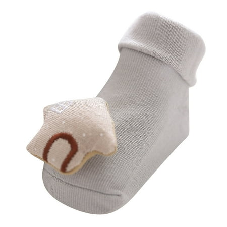 

Relanfenk Baby Sneakers Girls Boys Anti-Slip Stereoscopic Cartoon 3D Floor Socks