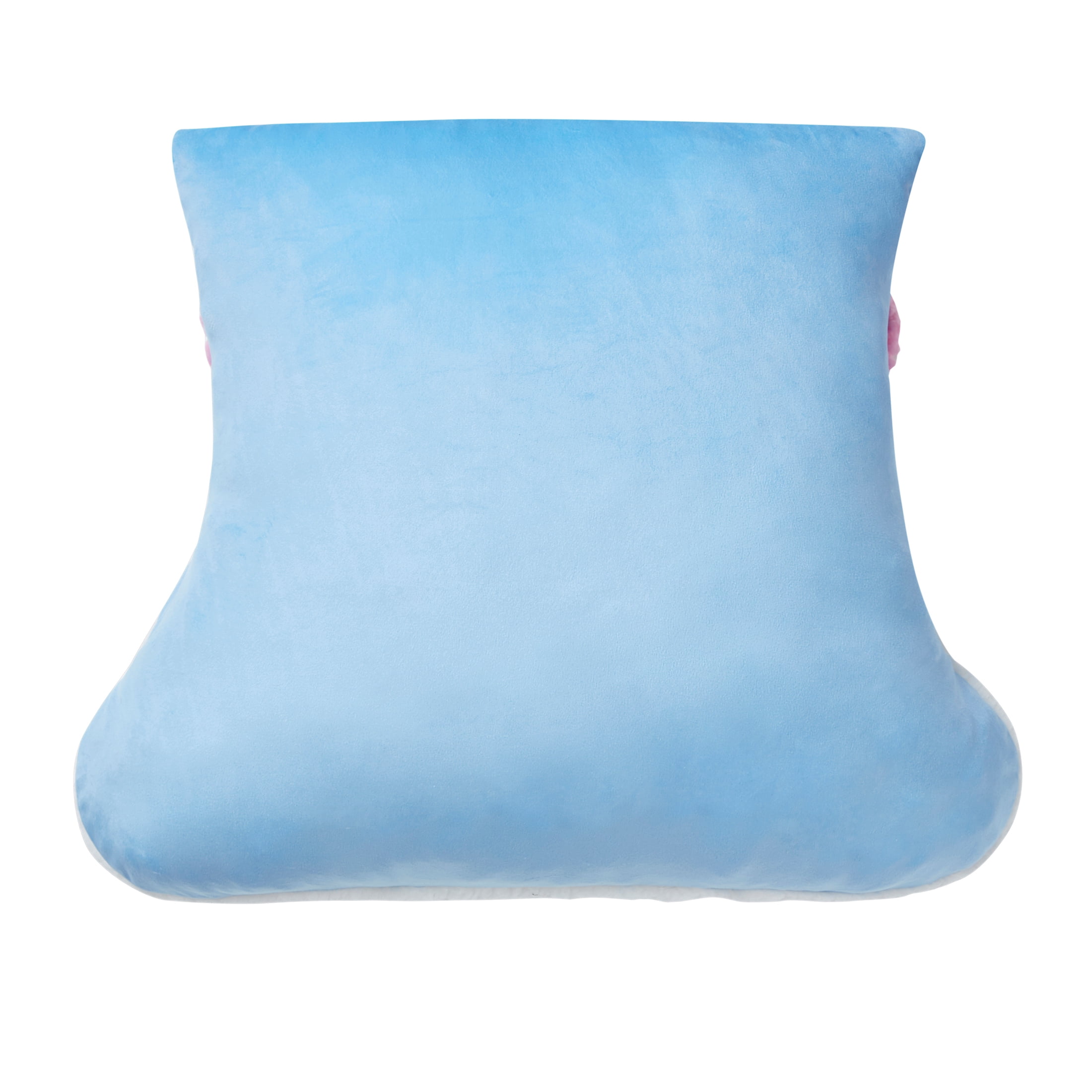 Your Zone Snuggly Pillow, 18" x 18", Multicolor, Rainbow, Decorative