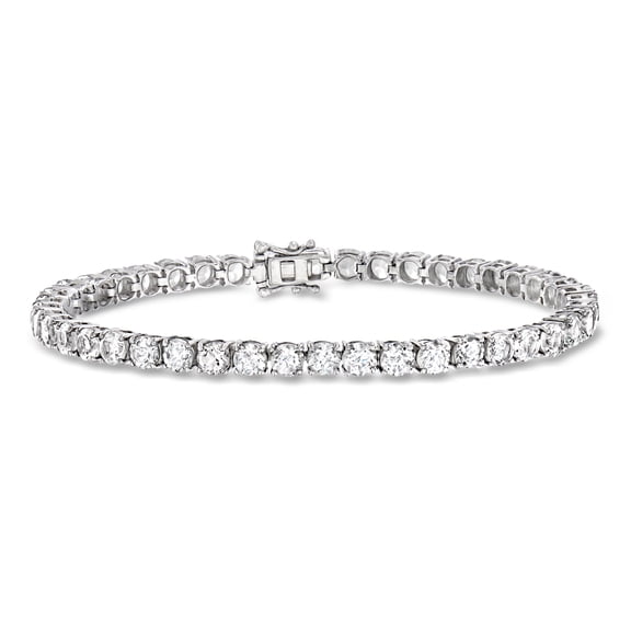Ross-Simons 15.00 ct. t.w. White Topaz Tennis Bracelet in Sterling Silver, Women's, Adult