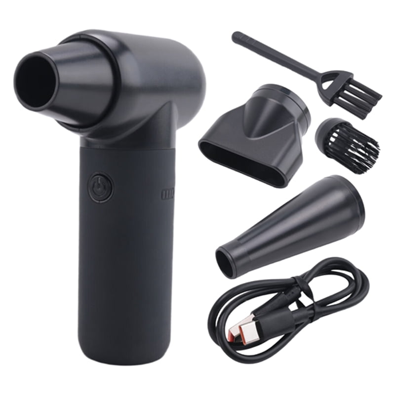 Compressed Air Duster,180000RPM Dryer Blower,3 Gear Portable Electric Air Duster,for Car Dry,Keyboard Computer Cleaning