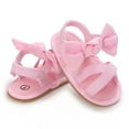 thumbnail image 5 of SROBPTY Sandals on, Kids Sandals, Toddler Sandals, Toddler Baby Girls Boys Baby Shoes Soft Sole Non-slip Baby Toddler Sandals, Pink, 12-15 Months, 5 of 8