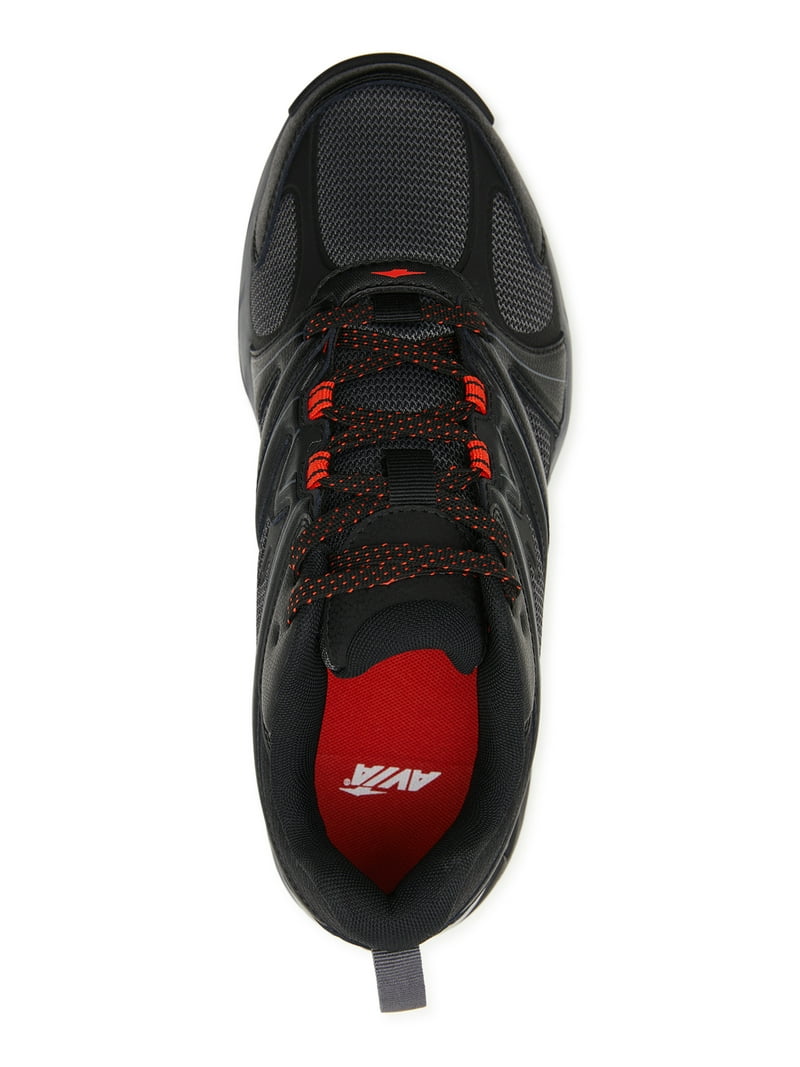 Avia Men's Talus Rugged Wide Width Walking Shoes with Leather and