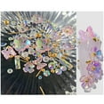 thumbnail image 5 of Bueautybox Nail Glitter Nail Art Decorations Kit Shiny 3D Nail Sequins DIY Charms Design, 5 of 7