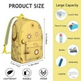 thumbnail image 5 of Astrology Cosmic Spiritual Design Travel Backpack – Lightweight Canvas Bookbag with Large Capacity and Anti-theft Multifunctional Features for Outdoor Activities, Gym, and Travel, 5 of 5