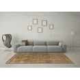 thumbnail image 3 of Ahgly Company Indoor Round Oriental Brown Industrial Area Rugs, 8' Round, 3 of 4