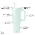 thumbnail image 2 of Vaso Simple Modern Trek de 1183 ml con asa y tapa con pajita, 2 of 9