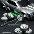 thumbnail image 4 of Carros Drift Rc 4x4 Rc Drift Car Coche De Juguete Challenger Xtellar gris, 4 of 4