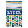 thumbnail image 1 of His Name Personalized Plush Fleece Blanket, 1 of 3