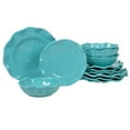 thumbnail image 2 of Certified International  Perlette 12-piece Dinnerware Set Orange, 2 of 4
