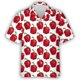 thumbnail image 3 of Camisa hawaiana con estampado 3D de pimientos, tomates y zanahorias para hombre, blusas hawaianas con estampado de verduras verdes, blusas informales con solapa, 3 of 5