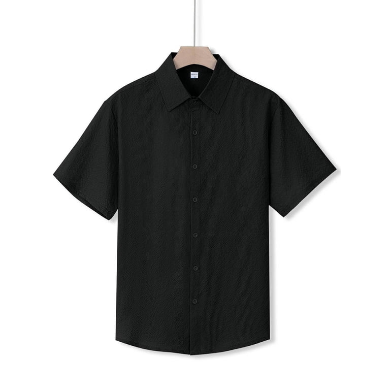 Jjayotai George T Shirts for Men, Men's Fashionable Casual Solid