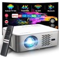 thumbnail image 1 of Proyector CIBest 4K, compatible con 5G, WiFi, Bluetooth, Android TV 10, 1 of 8