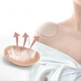 thumbnail image 3 of 1 Pair Shoulder Pads Silicone Pad Soft Shoulder Enhancer Sticky Shoulder Pad Adhesive Shoulder Enhancer Soft Silicone Shoulder, 3 of 5
