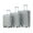 Silver, variant on 20"/24"/28" Luggage Set for Travel,3-Piece ABS Spinner Luggage Set, Combination Lock, 360° Silent Wheels, Durable Hardshell