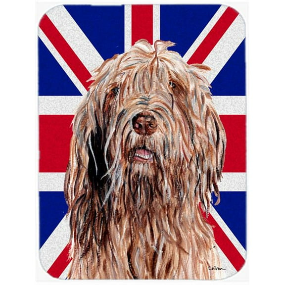 Carolines Treasures  Otterhound With English Union Jack British Flag Mouse Pad