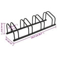 thumbnail image 7 of vidaXL Bike Rack for 4 Bikes Black Steel, 7 of 7