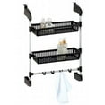 thumbnail image 1 of 17712 Overdoor 2 Basket Unit with Hook Silver-Black, 1 of 1