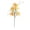 Yellow, variant on Antqov Artificial Flowers Azalea Fake Flowers Summer Spring Faux Silk Flower for Outdoor Indoor Garden Yard Porch Decorations