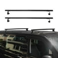 thumbnail image 2 of Trunk Bed Carrier Roof Racks Cross Bars for Honda CR-V 2017-2022 Alu Black 2x, 2 of 11