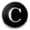 Black (C), variant on Snap Jewelry 18MM Black Enamel Monogram Alphabet Initial L Ginger Charm Button