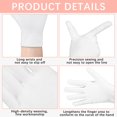 thumbnail image 3 of Guantes lipetol 36 piezas blancos de algodón hidratantes talla XL, 3 of 7