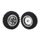 thumbnail image 5 of Neumáticos de goma de 50mm y llantas de aleación de aluminio para piezas de actualización de coche Axial SCX24 1/24 RC, 2 uds., 5 of 8