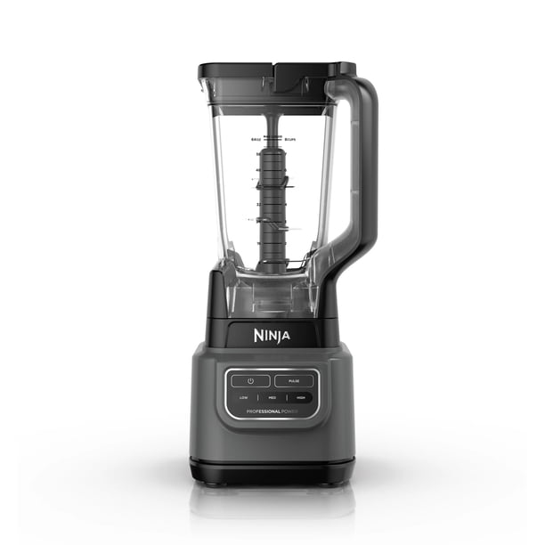 Licuadora Ninja Clásica 3 Velocidades 1000 Watts Jarra 2.1L Color Gris