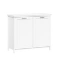 thumbnail image 3 of RiverRidge Somerset Double Tilt-Out Laundry Hamper Cabinet with Cloth Storage Bags - White, 3 of 7