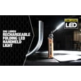 thumbnail image 3 of Southwire SL20RSW 200-Lumen Rechargeable Folding LED Handheld Flood Light, 360° Pivoting Head, 4 Light Modes, Magnetic Base and Hanging Hook, Includes a Carry Case with Belt Clip, 1M Drop Tested, 3 of 3