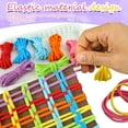 thumbnail image 5 of Austok 800 Pcs Refill Loops Potholder Multi Colored Weaving Machine Loops Weaving Craft Bands for DIY Crafts Supplies Kids Adults, 5 of 9