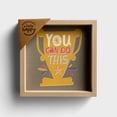 thumbnail image 3 of DaySpring - You Can Do This - Wood Framed Wall Art, 8 x 8, 3 of 3