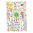 thumbnail image 4 of 9 hojas de pegatinas para ventana, calcomanías, mariposa, flor, pájaro, , rama de primavera, decoración de pared, palo estático para la escuela d, 4 of 9