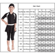 thumbnail image 2 of Traje de baño para niñas Traje de baño para niños Conjunto modesto de Burkini Natación Playa-Rosa-130 Sailing Electrónica, 2 of 5