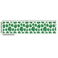 thumbnail image 3 of Tropical Fabric by the Yard, Repeating Concept of Monstera Leaves on a Background of Vertical Strips, Decorative Upholstery Fabric for Sofas and Home Accents, Green Champagne White by Ambesonne, 3 of 5