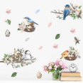 thumbnail image 5 of A Set of Wall Stickers Birds Flowers Leaves Wall Sticker Wall Decor for Kids Room Baby Room Living Room, 5 of 5