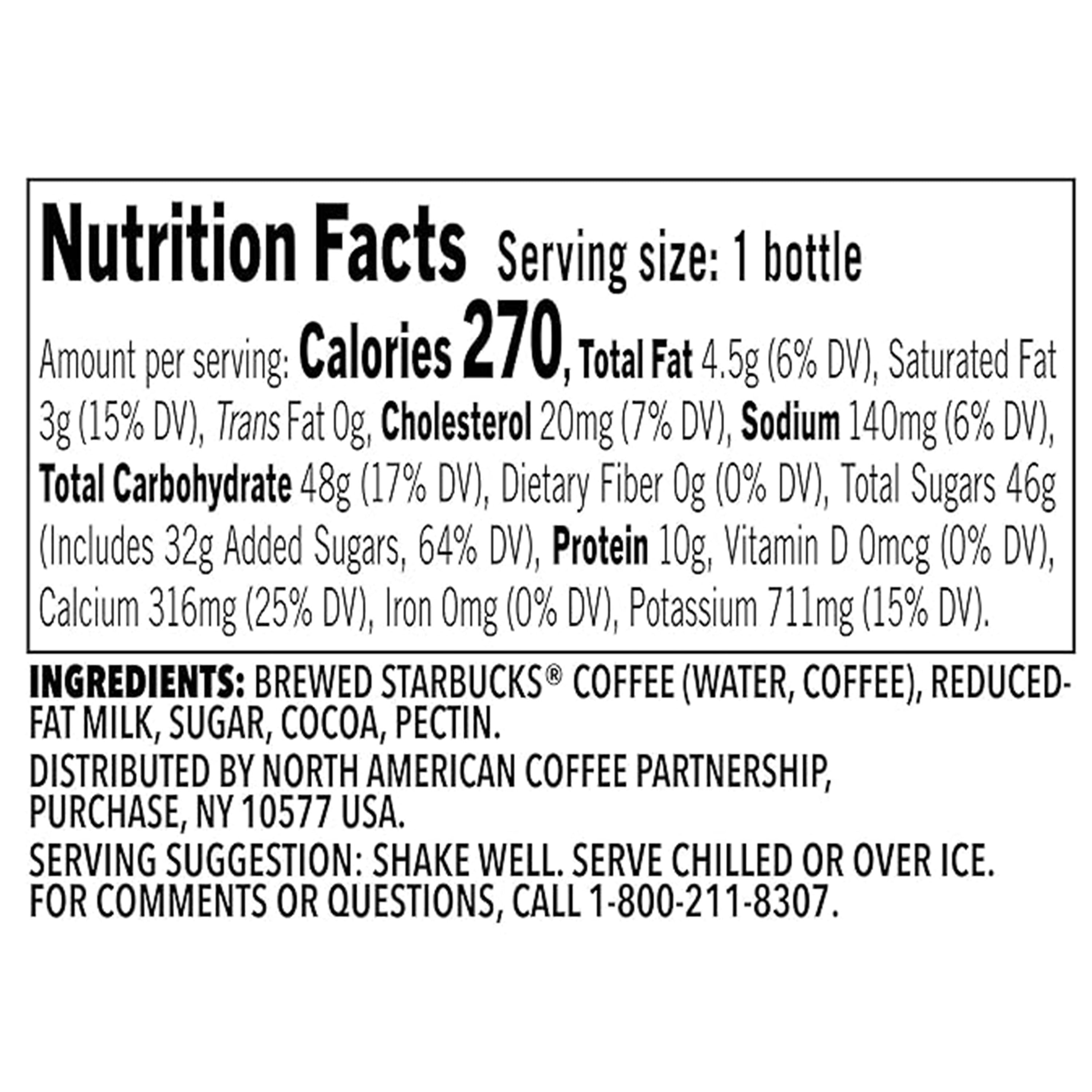Starbucks Frappuccino Coffee Drink, Mocha Flavored, 13.7 fl. oz Bottles (12 pack)