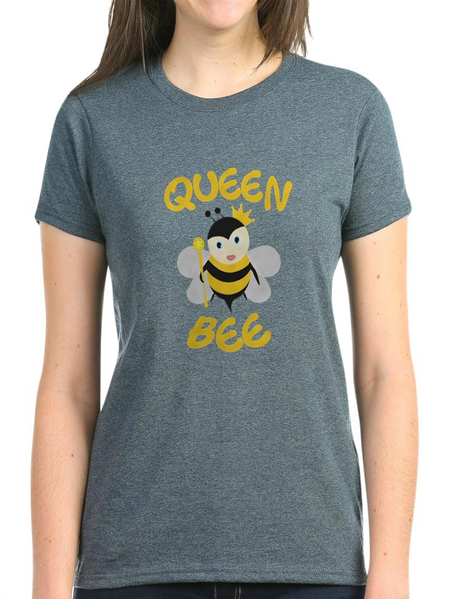met de klok mee Modderig Belonend CafePress - Queen Bee T Shirt - Women's Dark T-Shirt - Walmart.com