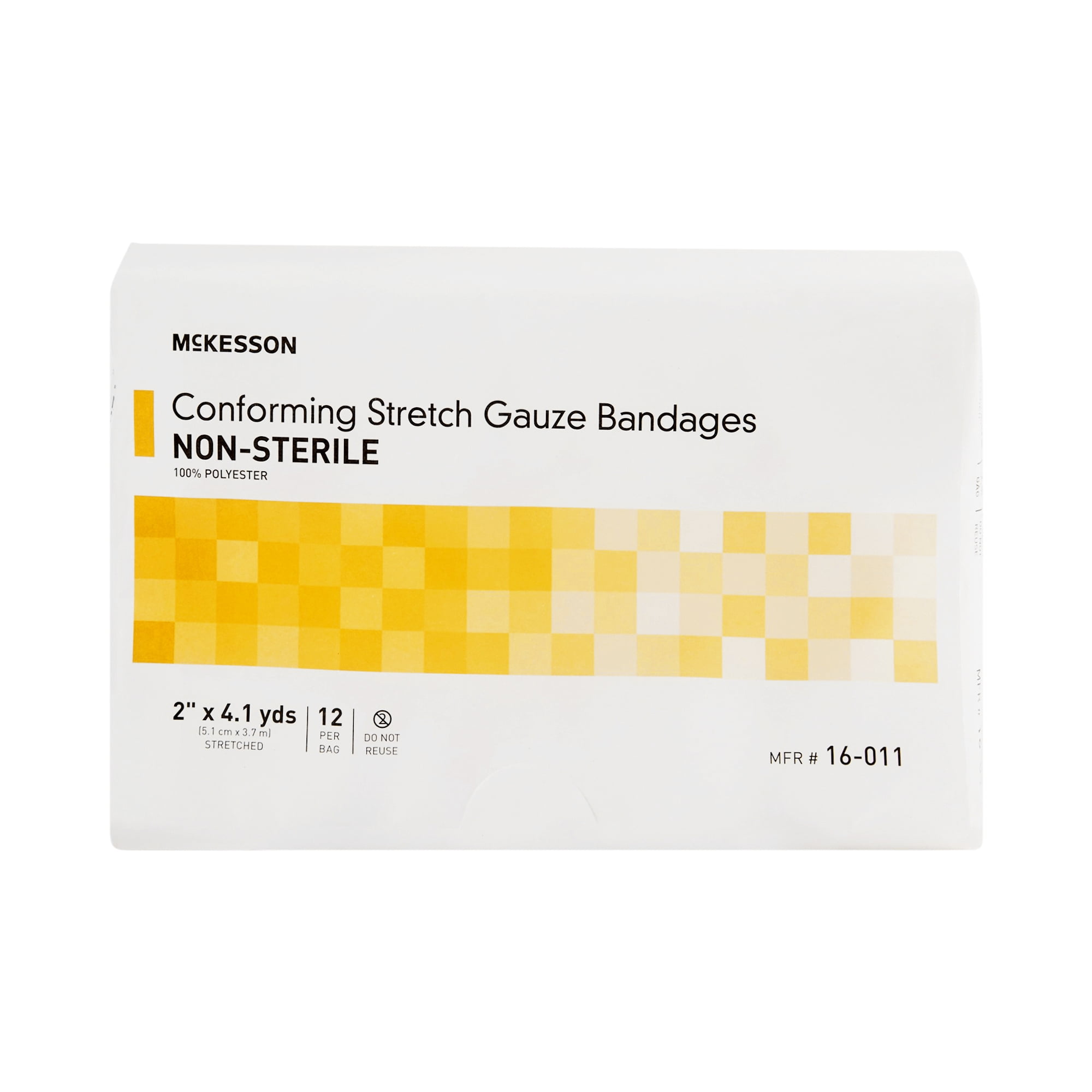 McKesson Conforming Stretch Gauze Bandages, Non-Sterile - 2 in x 4.1 yd, 96 Ct